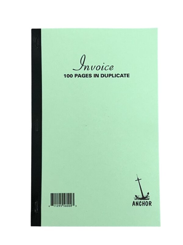 Anchor Duplicate Invoice Book 8 x 5