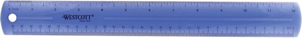 Acme Plastic Ruler 12"