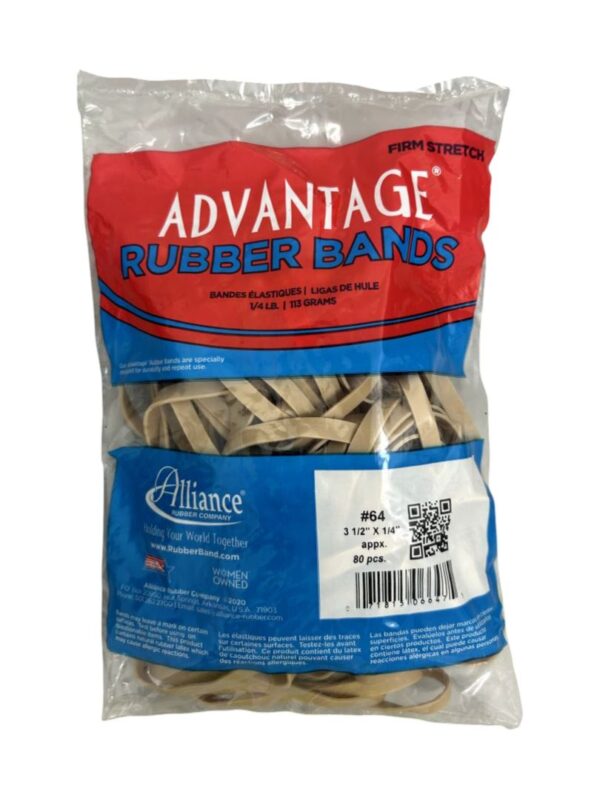 Alliance Brites Rubber Band 7x1/8 Pk 24