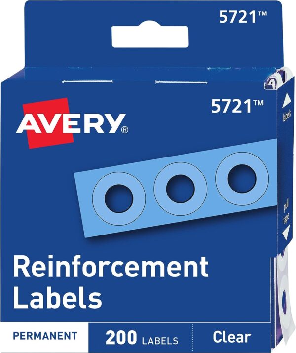 Avery Reinforcements Clear