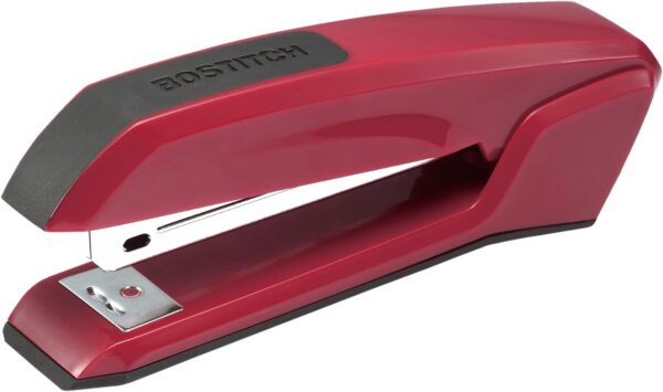 Bostitch Stapler Full Strip W/Remover Red