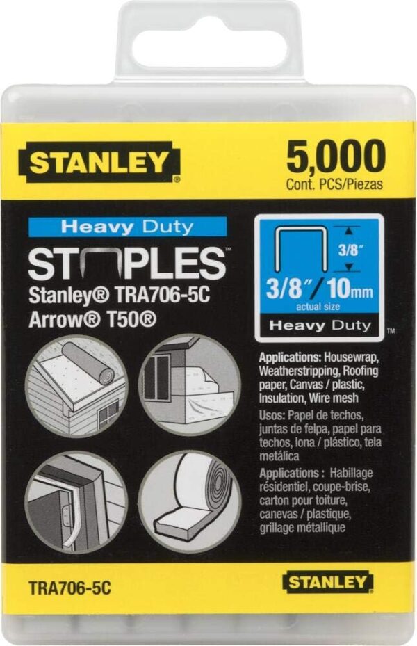 Bostitch Staple Gun Staples TR100 - 3/8"