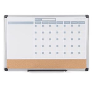 MasterVision White Erase Board Pla 36x24