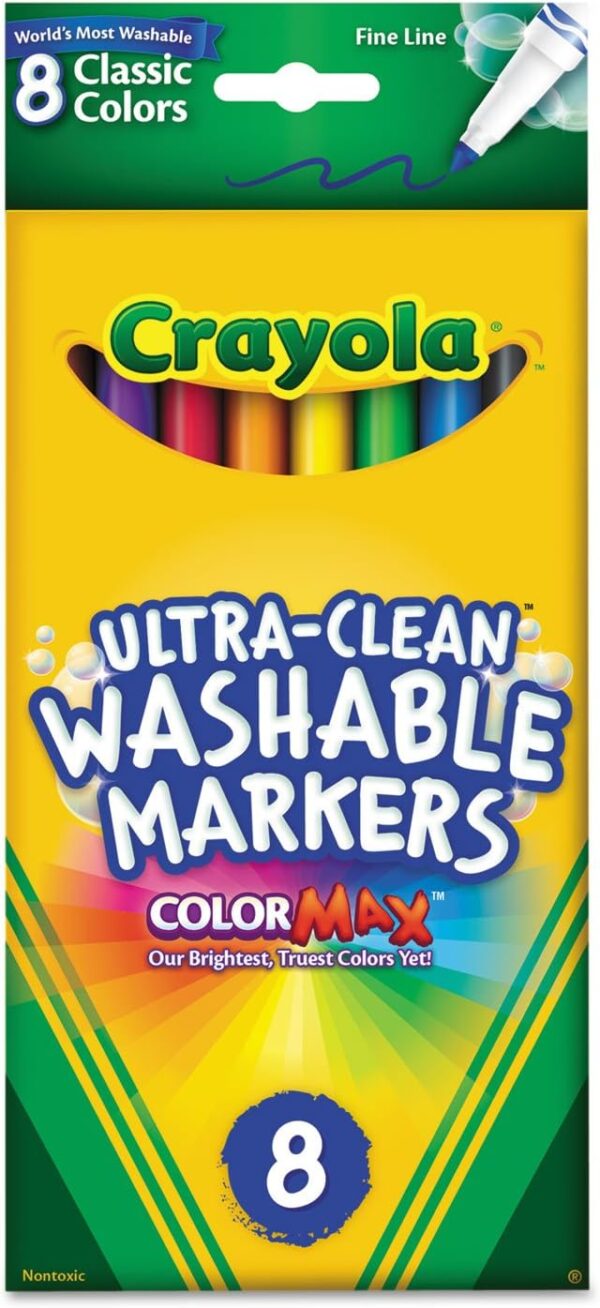 Crayola Crayola Washable Markers fine 8