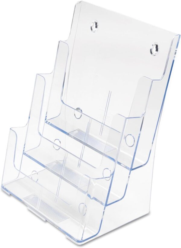 Deflecto Plastic Magazine Holder