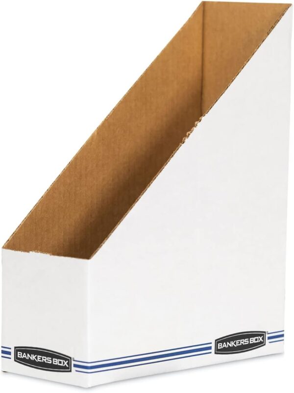 Fellowes Magazine File - White Card