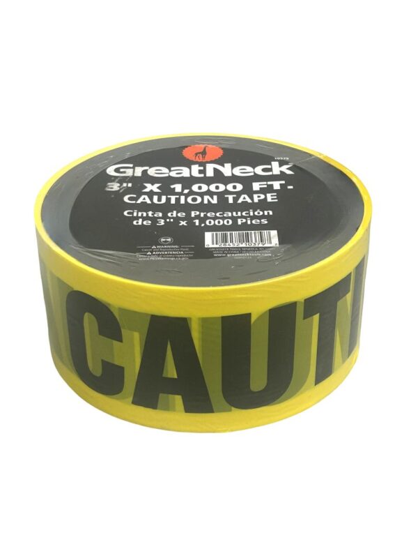 Adhesive Tape Caution