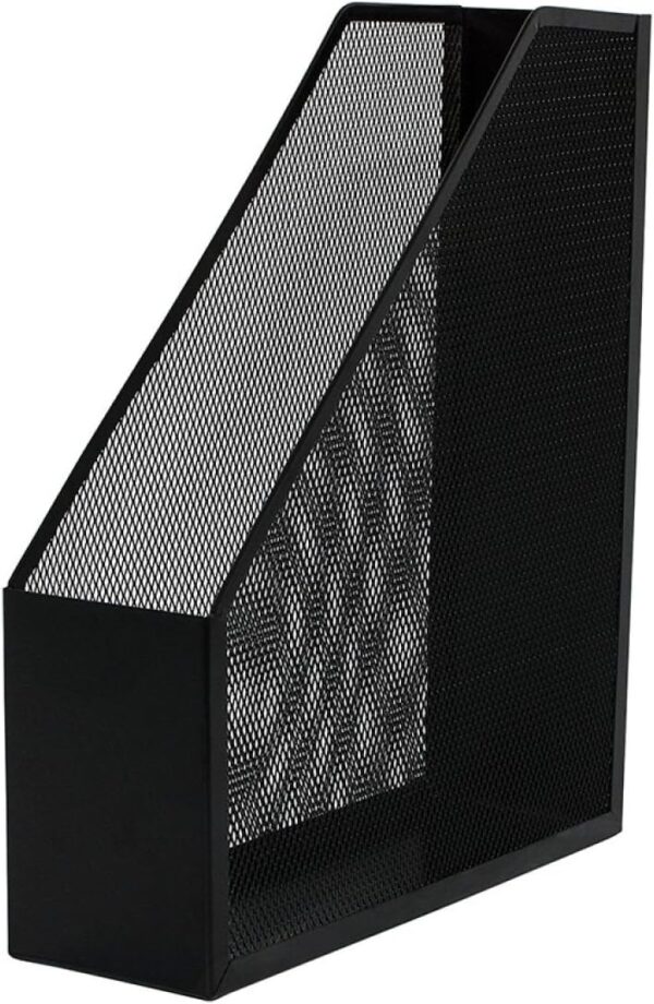 Q Connect Mesh Magazine File Black