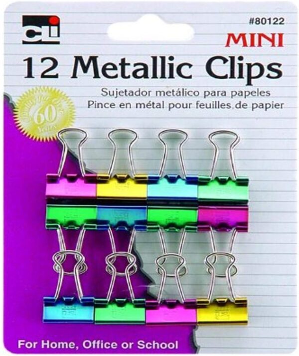Charles Leonard Binder Clip Met Mini