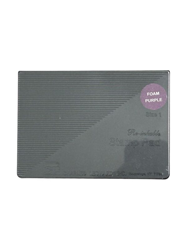 Charles Leonard Stamp Pad Foam #1 Purple