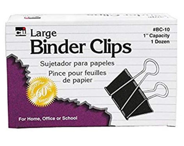 Charles Leonard Binder Clip Large