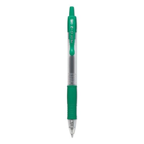 Pilot G2 Gel Rtr Pen Green X/Fine 05