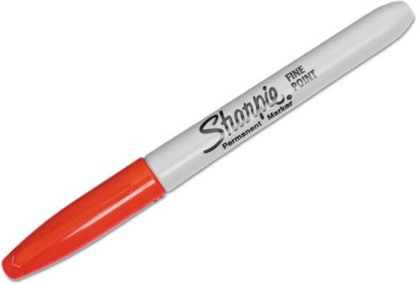 Sharpie Permanent Marker Red Fine