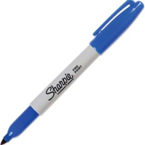 Sharpie Permanent Marker Blue Fine