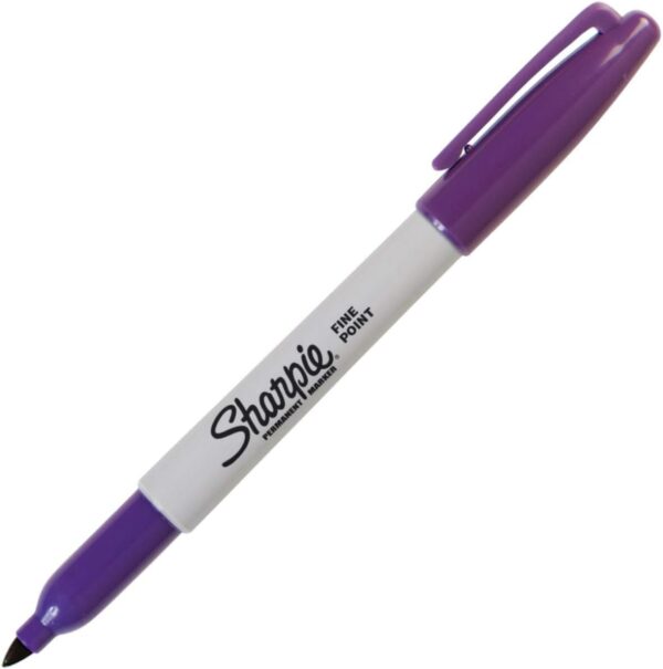 Sharpie Permanent Marker Purple Fine