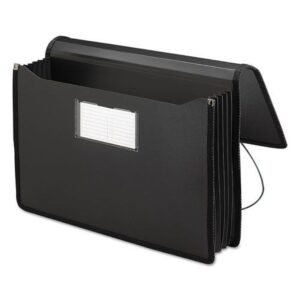 Smead Premium Wallet Black Legal Size