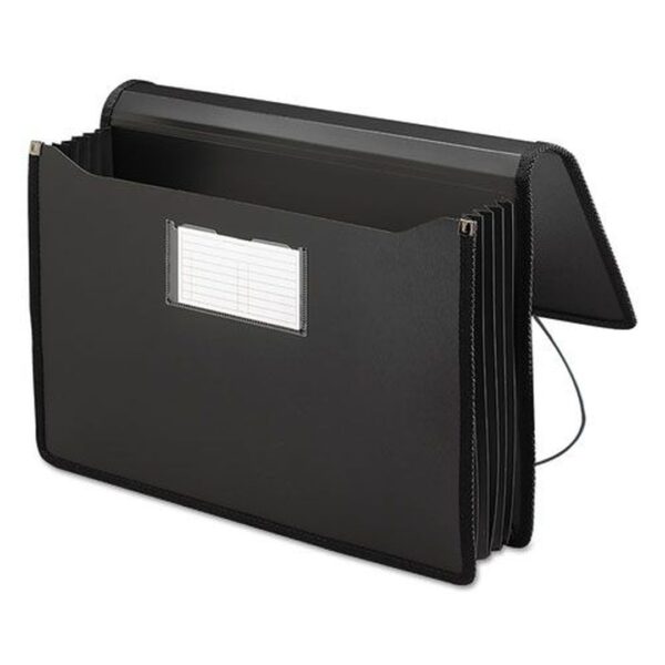 Smead Premium Wallet Black Legal Size