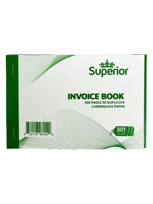 Superior Dup Invoice Book 5 X 4 100's