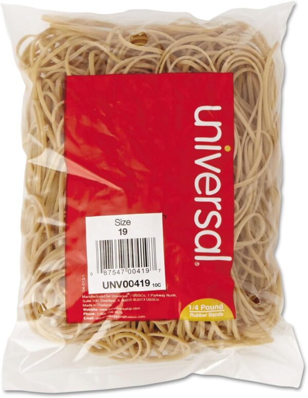 Unv Rubber Bands 1/4Lb Boxes #19