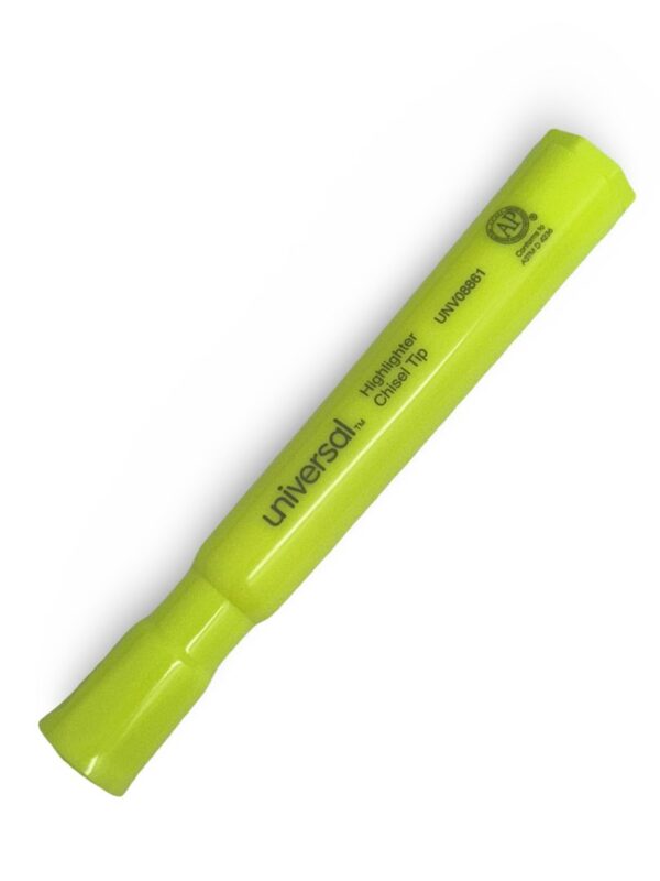 Unv Desk Highlighter Yellow
