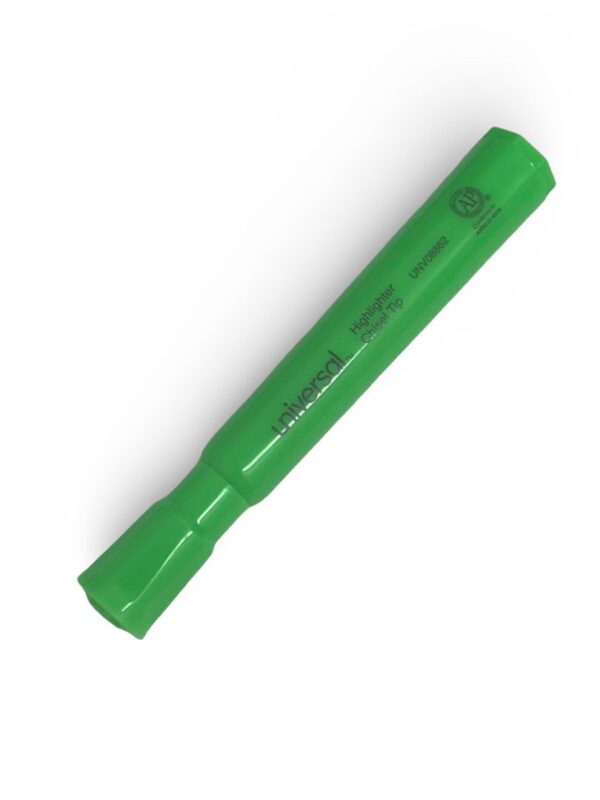 Unv Desk Highlighter Green