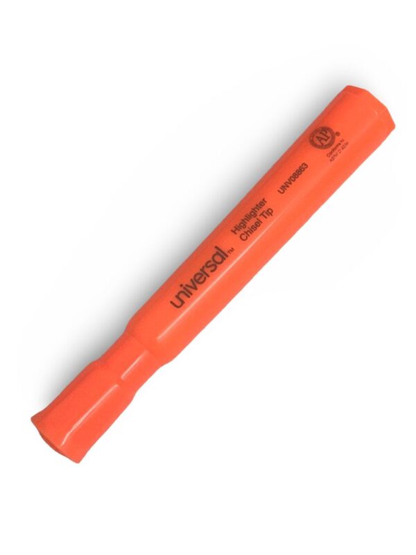 Unv Desk Highlighter Orange