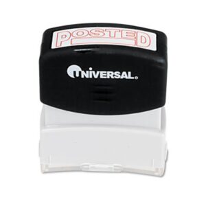 Unv Message Stamp - Posted (Red)