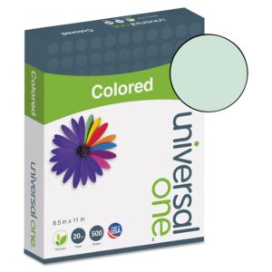 Unv Copy Paper 8 1/2 x 11 Green
