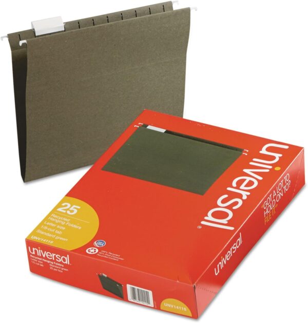 Unv Hanging Folder Letter S Green