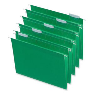 Unv Hanging Folder Letter Br Green