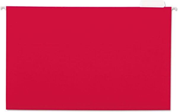 Unv Hanging Folder Lgl Red