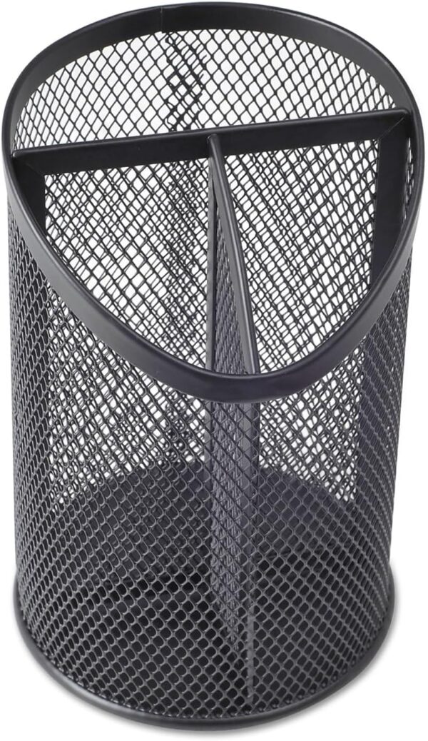 Unv Pencil Cup Mesh Black