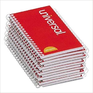 Unv W/Bound Pocket Notebook 5 X 3