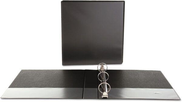 Unv Econ 3(O) Ring View Binder 1.5 Blk
