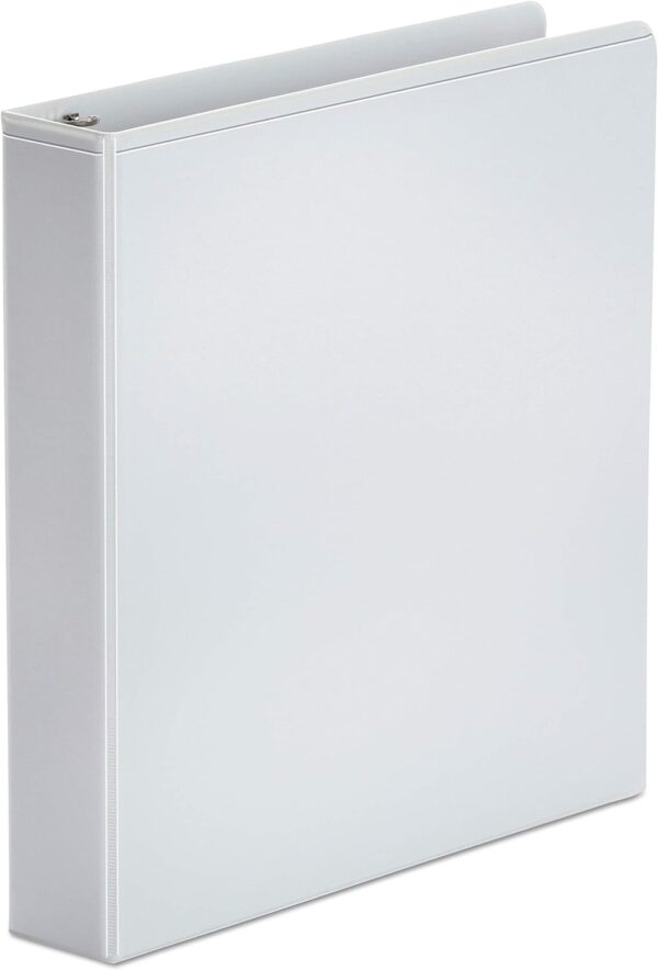 Unv Econ 3(O) Ring View Binder 1.5 Wht