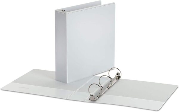Unv Econ 3(O) Ring View Binder 2 Wht