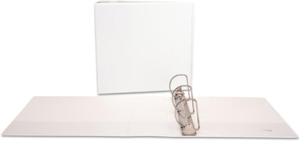 Unv Econ 3(D) Ring View Binder 4 Whtite 8.5x11