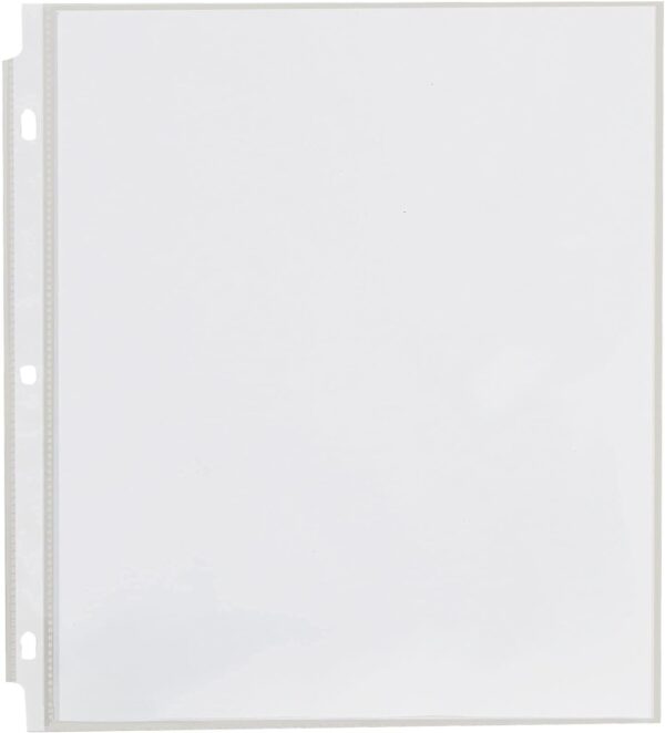 Unv Top Loading Sheet Protector L/S