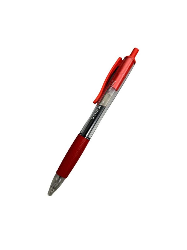 Unv Gel Pen Red Med