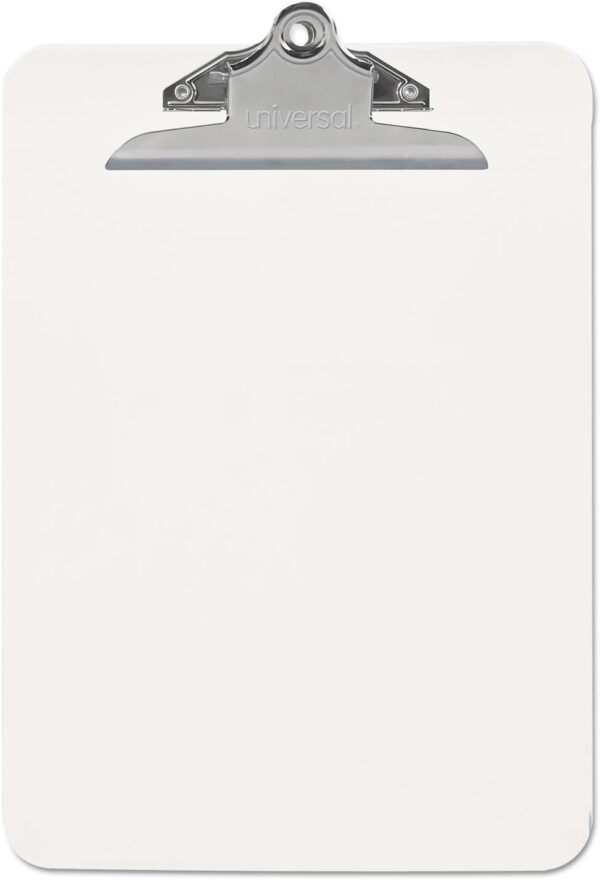 Unv Plastic Clipboard Clear
