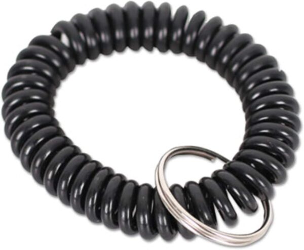 Unv Key Coil Tag Black