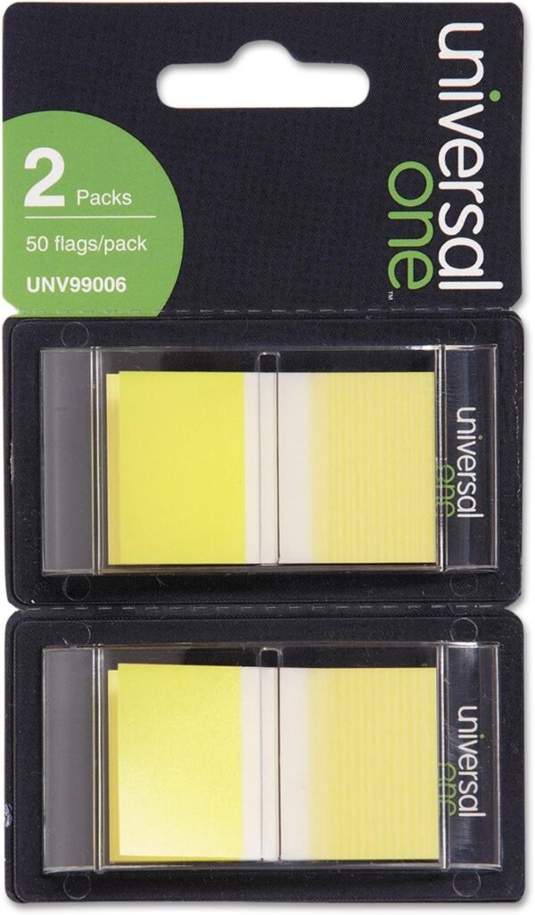 Unv Tape Flag Yellow