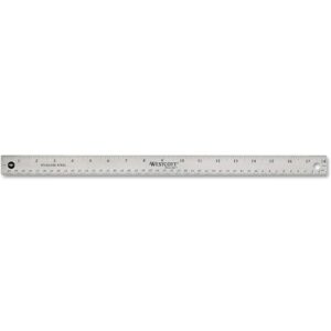 Acme Stainless Steel Ruler 18"