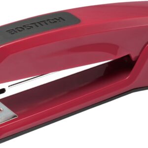 Bostitch Stapler Full Strip W/Remover Red