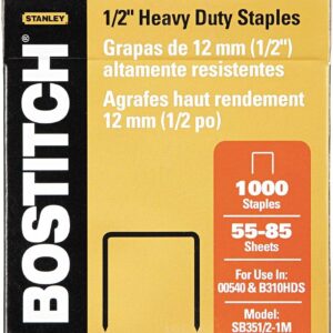 Bostitch Heavy Duty Staples 1/2"(1000's)