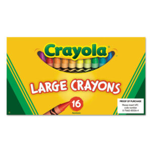 Crayola Crayons Large 16