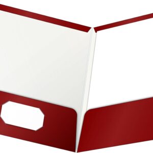 Oxford Twin Pocket Lam Folder 8.5x11 Mar