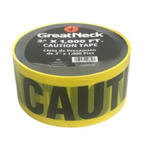 Adhesive Tape Caution
