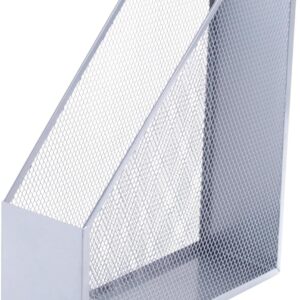 Q Connect Mesh Magazine File Silver