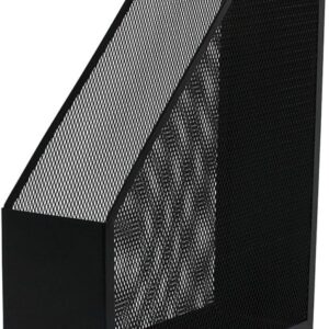 Q Connect Mesh Magazine File Black